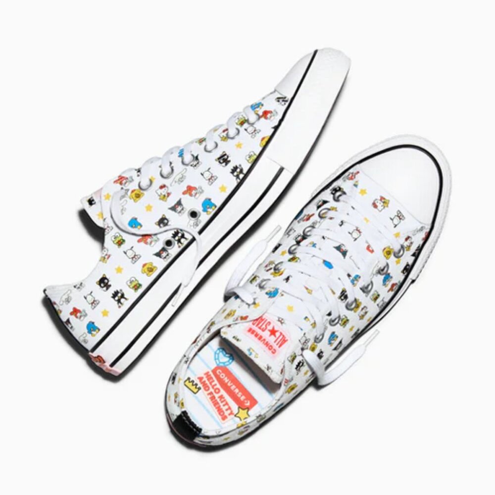 Converse x Hello Kitty Sanrio Chuck Taylor All-Star A17700C Shoes Mens Sz 10 US - Picture 16 of 16